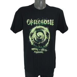 Insomniac Okeechobee Music & Arts Festival Black T-Shirt L bonnaroo coachella